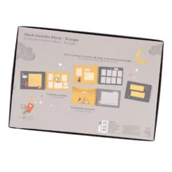 Moulin Roty Album Souvenirs D'école Français/anglais 36 Pages Les Moustaches 13 Moulin Roty Album Souvenirs D'école Français/anglais 36 Pages Les Moustaches -Allobébé mr080063127 6