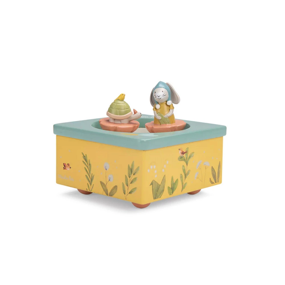 Moulin Roty Boîte à Musique Trois Petits Lapins 2 Moulin Roty Boîte à Musique Trois Petits Lapins – Image 2