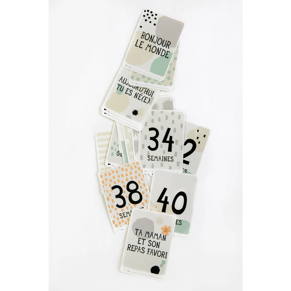 MILESTONE Cartes Photos Souvenirs Pour Future Maman 3 MILESTONE Cartes Photos Souvenirs Pour Future Maman – Image 3