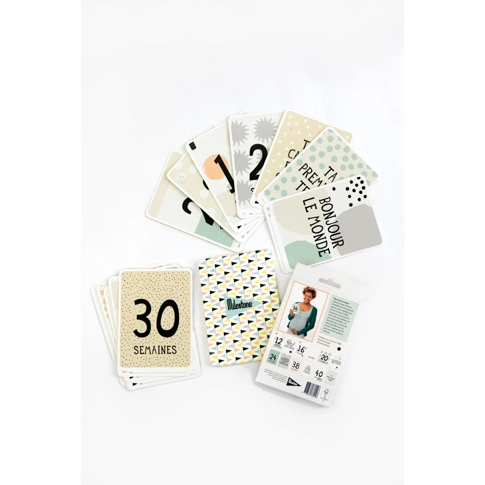 MILESTONE Cartes Photos Souvenirs Pour Future Maman 4 MILESTONE Cartes Photos Souvenirs Pour Future Maman – Image 4