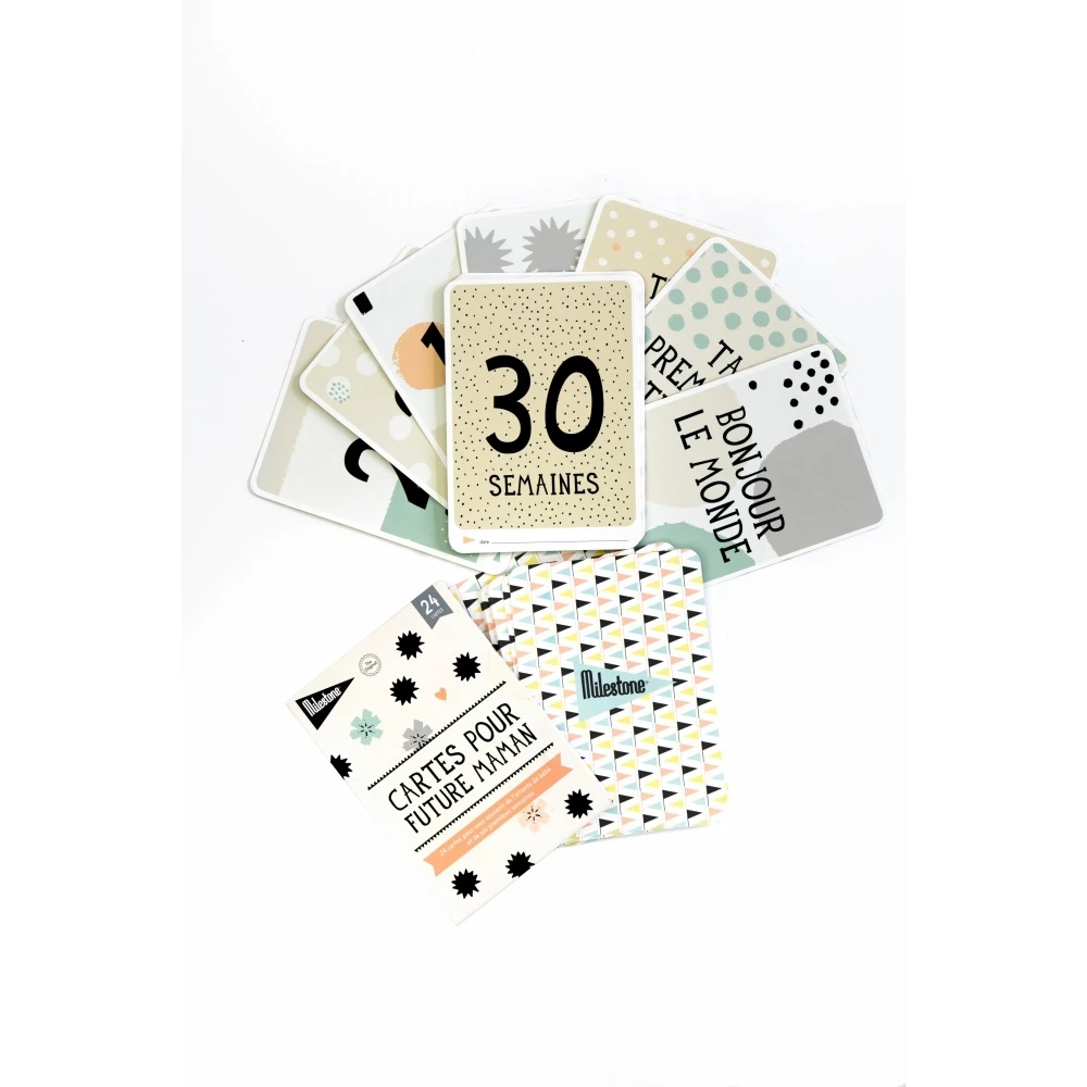 MILESTONE Cartes Photos Souvenirs Pour Future Maman 5 MILESTONE Cartes Photos Souvenirs Pour Future Maman – Image 5