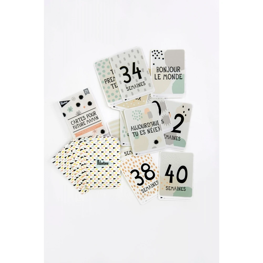 MILESTONE Cartes Photos Souvenirs Pour Future Maman 7 MILESTONE Cartes Photos Souvenirs Pour Future Maman – Image 7