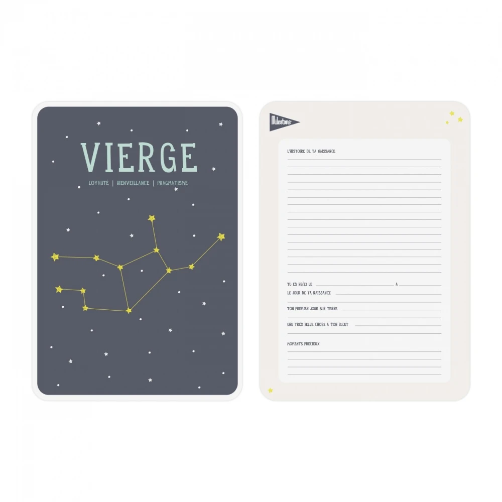 MILESTONE Affiche Poster Astrologique Vierge 3 MILESTONE Affiche Poster Astrologique Vierge – Image 3