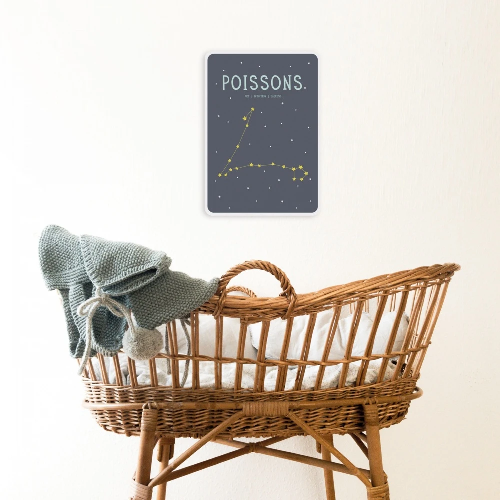 MILESTONE Affiche Poster Astrologique Poisson 3 MILESTONE Affiche Poster Astrologique Poisson – Image 3