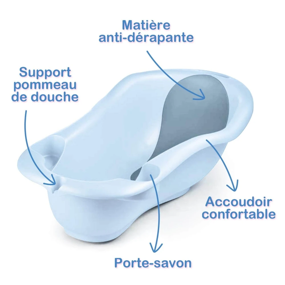 Baignoire Anatomy évolutive Gris Perle Soft Gris 2 Baignoire Anatomy évolutive Gris Perle Soft Gris – Image 2