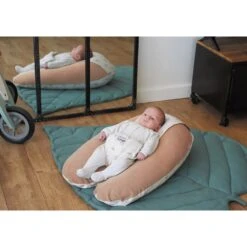 Coussin D'allaitement Multirelax Eponge - Microfibre Rose Peach 7 Coussin D'allaitement Multirelax Eponge - Microfibre Rose Peach -Allobébé no020157527 2