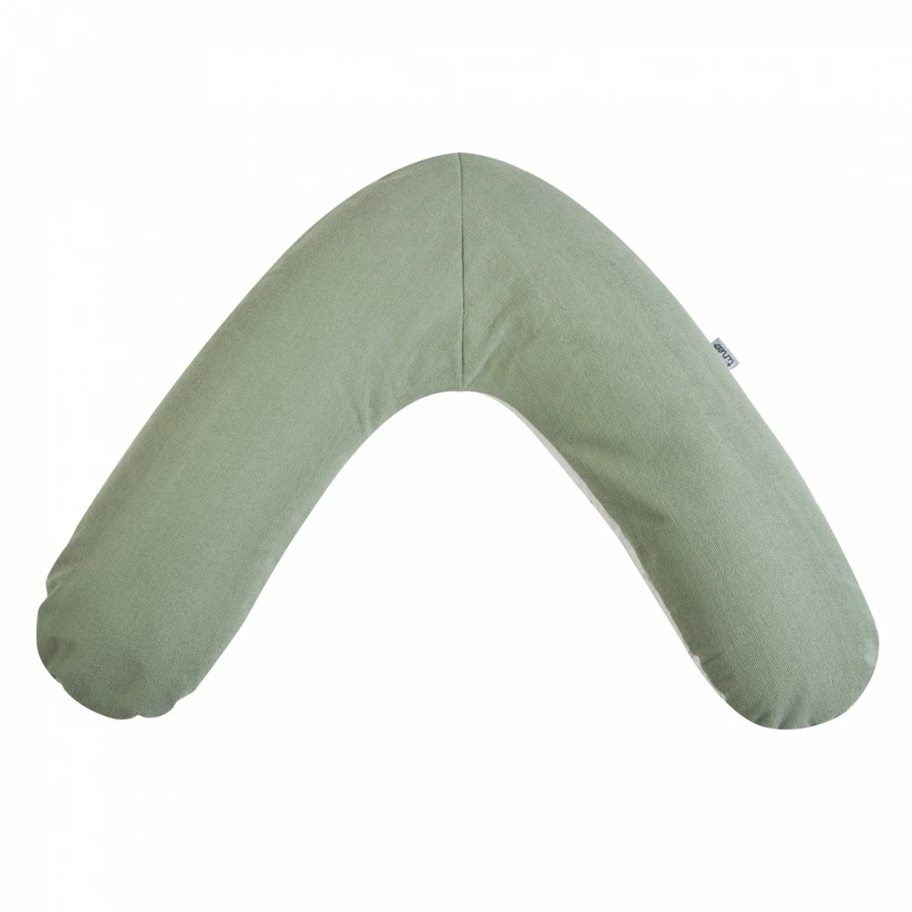 Coussin D'allaitement éponge Vert Sauge 3 Coussin D'allaitement éponge Vert Sauge – Image 3