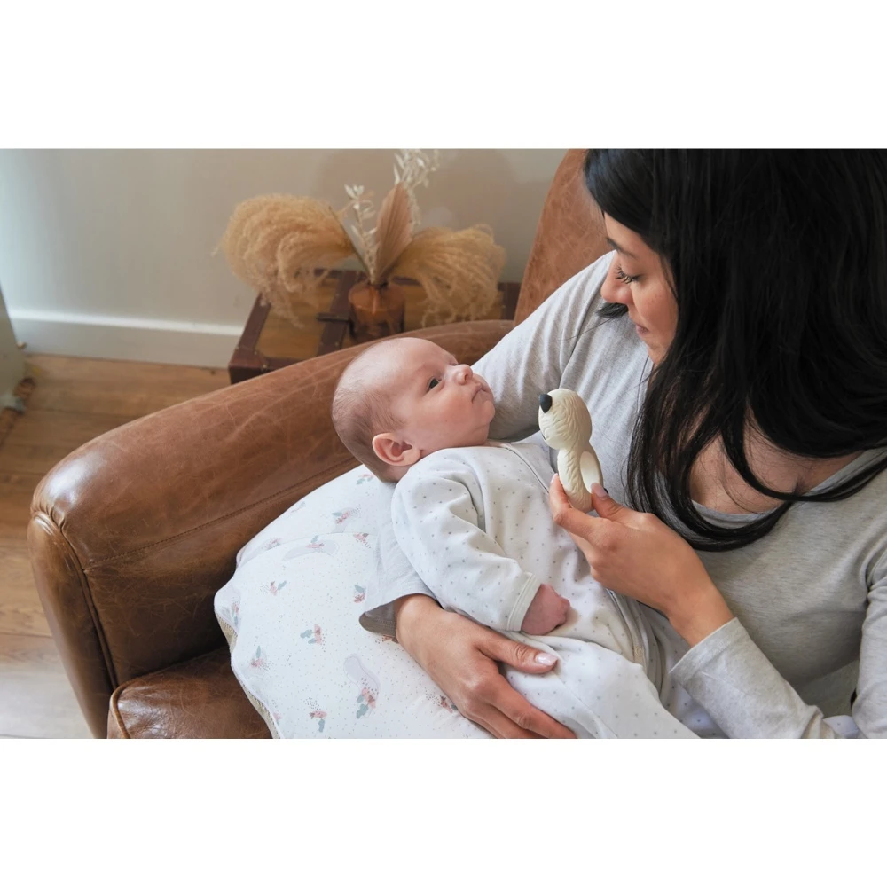 Coussin D'allaitement éponge Noisette 7 Coussin D'allaitement éponge Noisette – Image 7