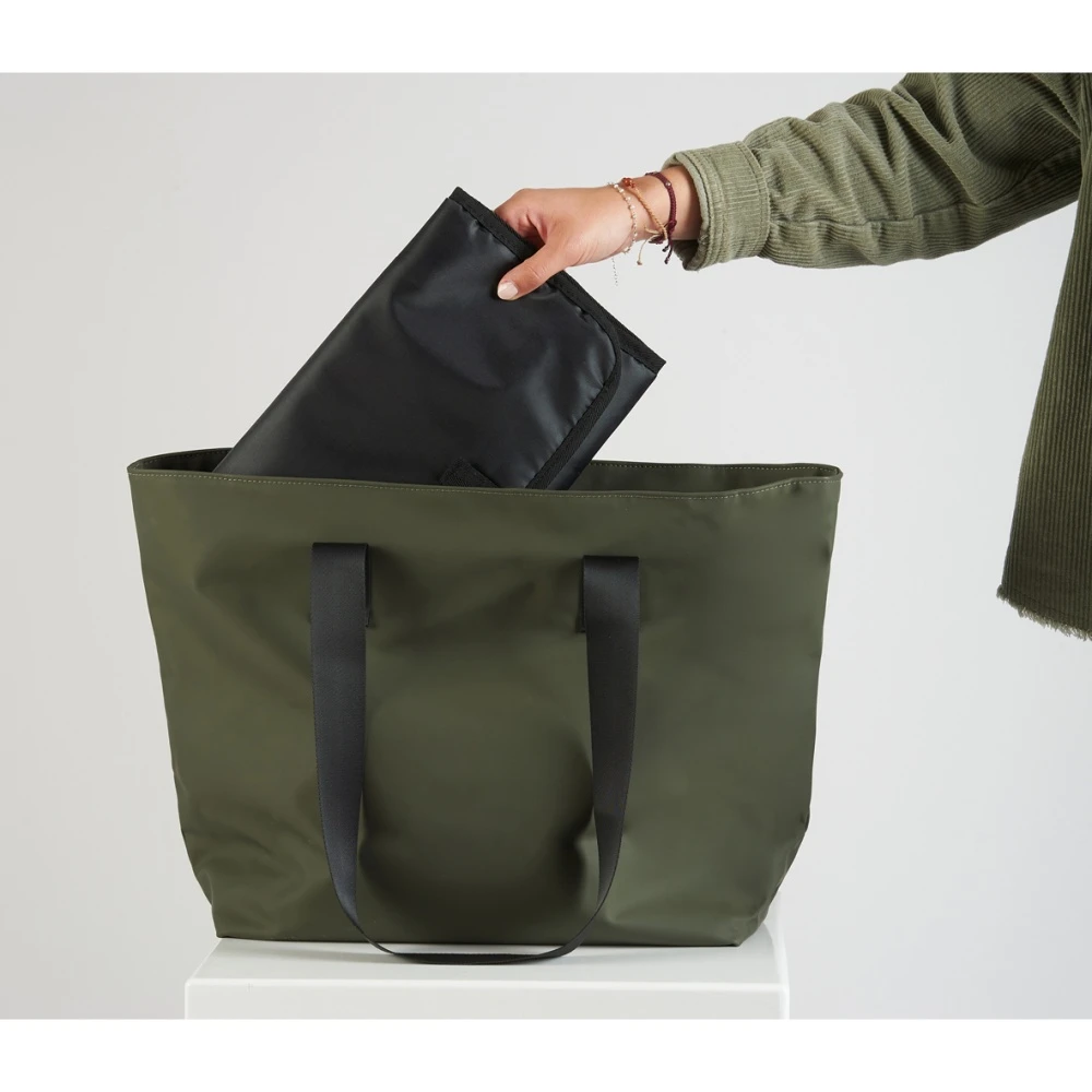 Sac à Langer Cabas Kaki - Week End 3 Sac à Langer Cabas Kaki - Week End – Image 3