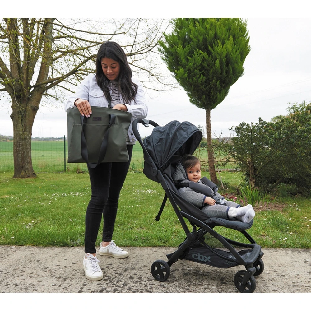 Sac à Langer Cabas Kaki - Week End 7 Sac à Langer Cabas Kaki - Week End – Image 7