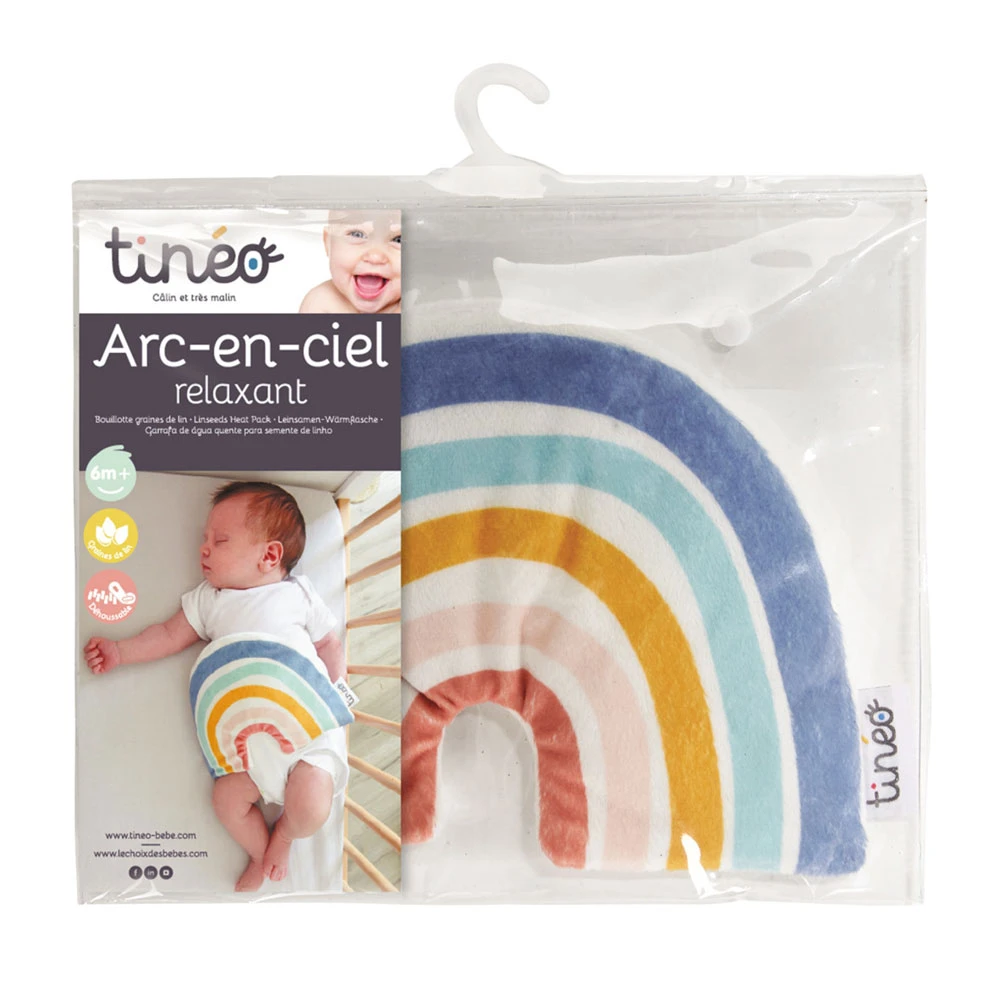 Bouillotte Bébé Arc En Ciel Relaxant 5 Bouillotte Bébé Arc En Ciel Relaxant – Image 5