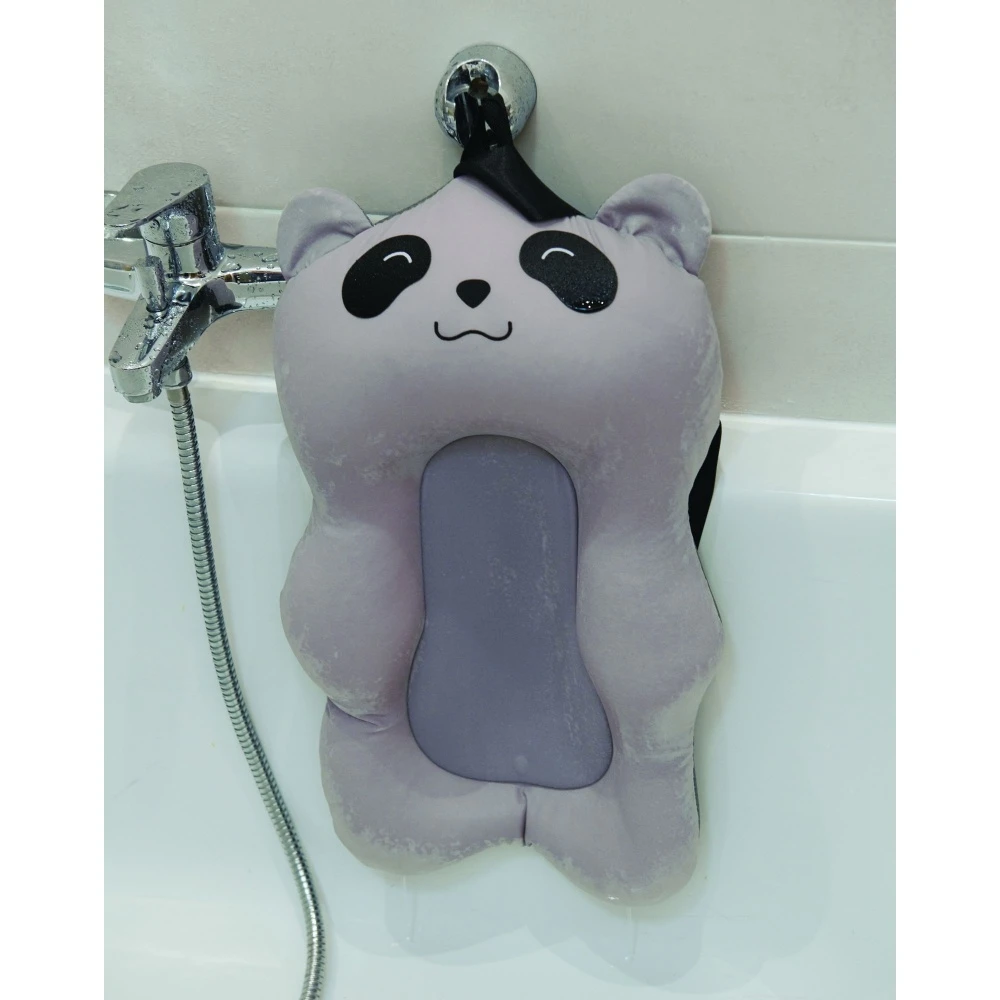Coussin De Bain Panda Gris 7 Coussin De Bain Panda Gris – Image 7