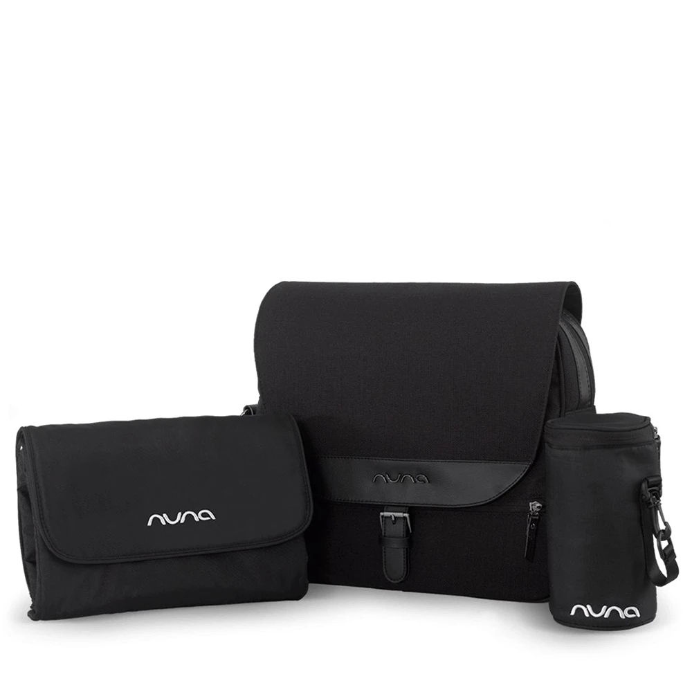 Nuna Sac à Langer Diaper Bag Caviar 4 Nuna Sac à Langer Diaper Bag Caviar – Image 4