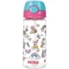 Nuby Gobelet Paille Souple Et Bouton Push En Tritan 540ml 3 Ans+ Rose