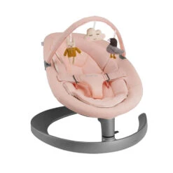 Nuna Transat Bébé Leaf Grow Avec Arche Peach