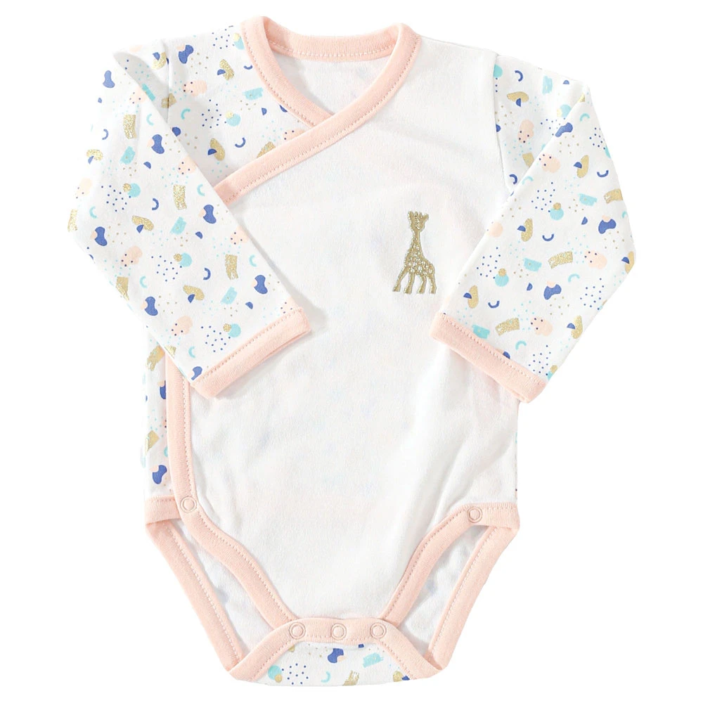 Body Croisé 1 Mois Sophie La Girafe - Multicolore Rose 1 Body Croisé 1 Mois Sophie La Girafe - Multicolore Rose