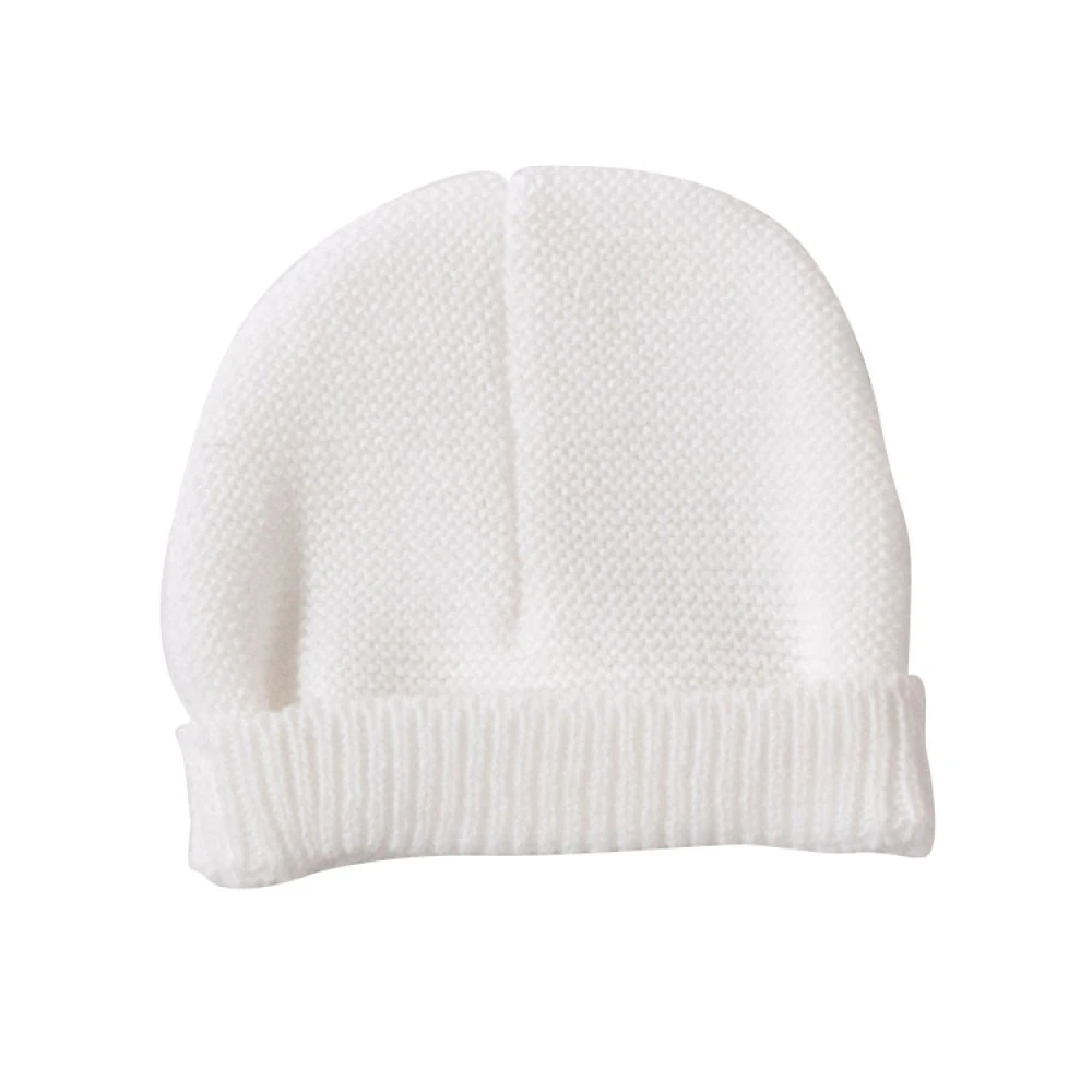 Kit Naissance Bébé Brassière, Bonnet Et Chaussons - Blanc 4 Kit Naissance Bébé Brassière, Bonnet Et Chaussons - Blanc – Image 4