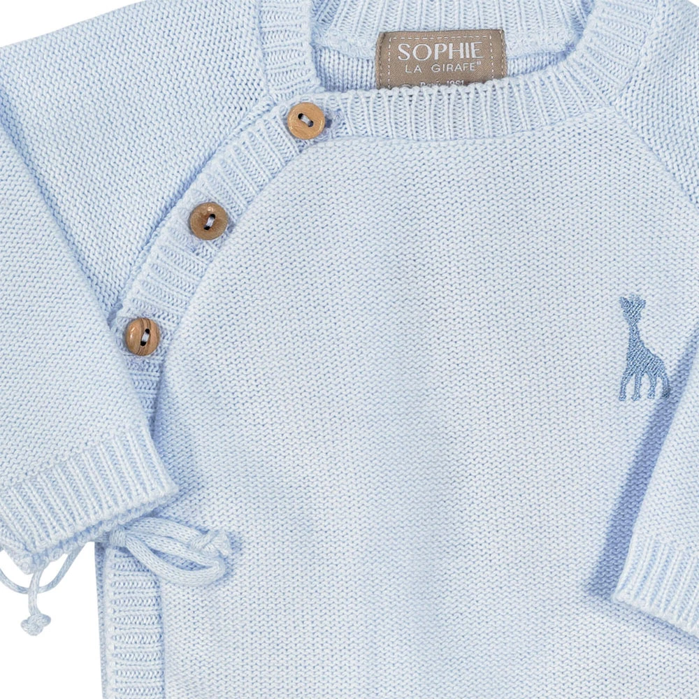 Brassière Sophie La Girafe 1 Mois Bleu 2 Brassière Sophie La Girafe 1 Mois Bleu – Image 2