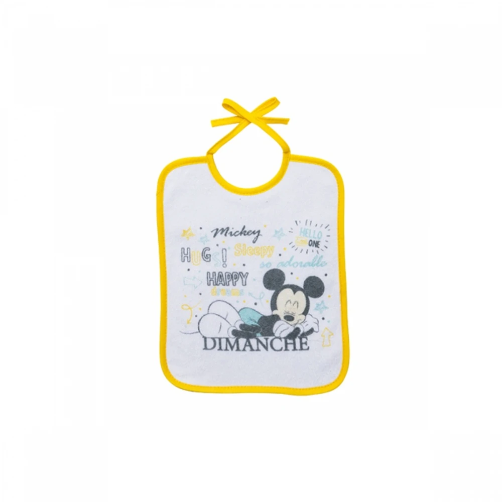 Lot De 7 Bavoirs Naissance Journalier Mickey Little One 2 Lot De 7 Bavoirs Naissance Journalier Mickey Little One – Image 2