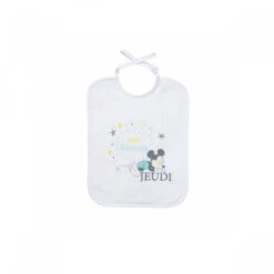 Lot De 7 Bavoirs Naissance Journalier Mickey Little One 15 Lot De 7 Bavoirs Naissance Journalier Mickey Little One -Allobébé ph057147071 7