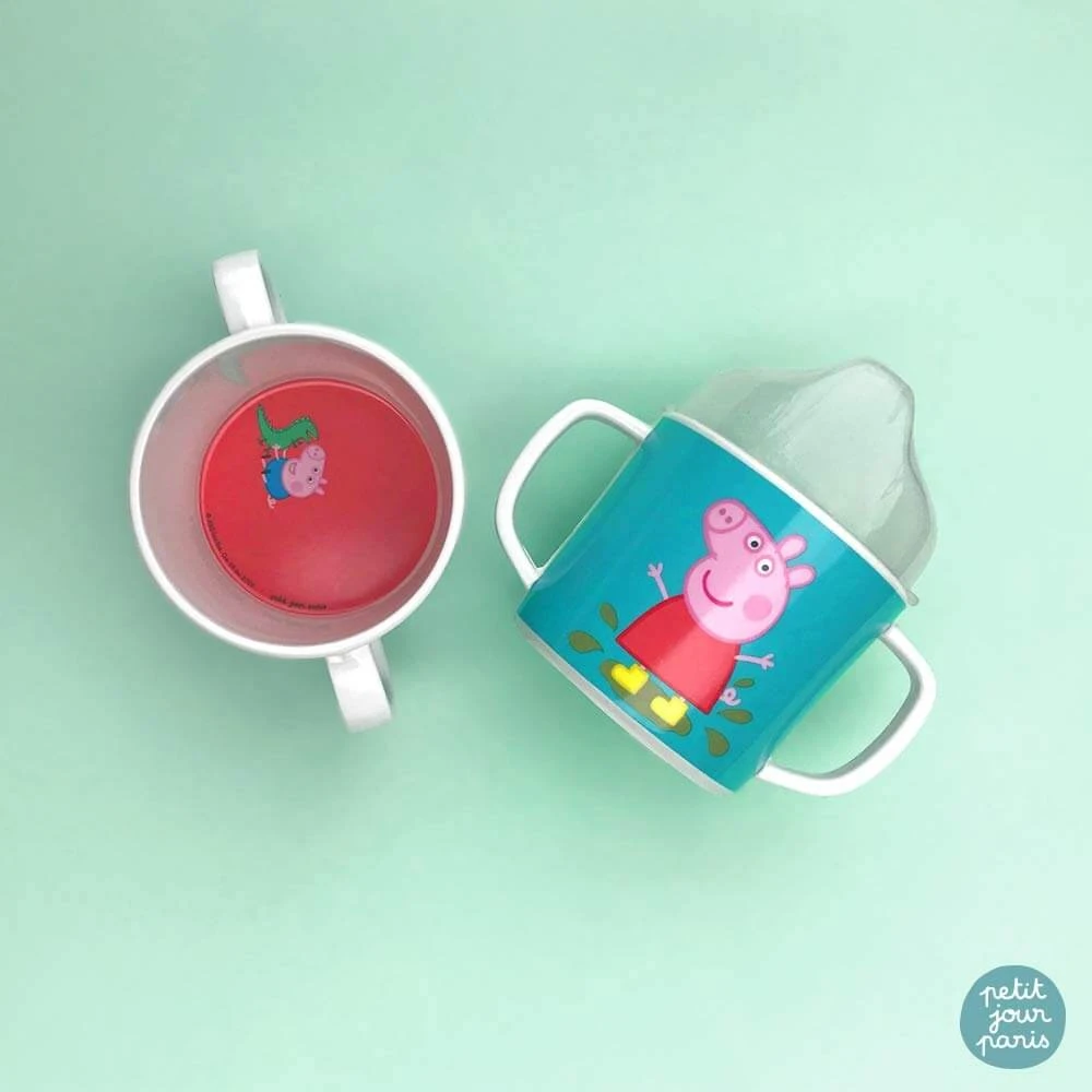 Tasse D'apprentissage Bébé Peppa Pig 3 Tasse D'apprentissage Bébé Peppa Pig – Image 3