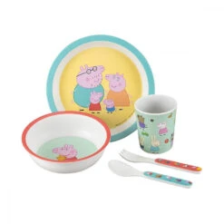 Coffret Repas 5 Pièces Peppa Pig
