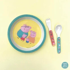 Coffret Repas 5 Pièces Peppa Pig -Allobébé pj056557015 3