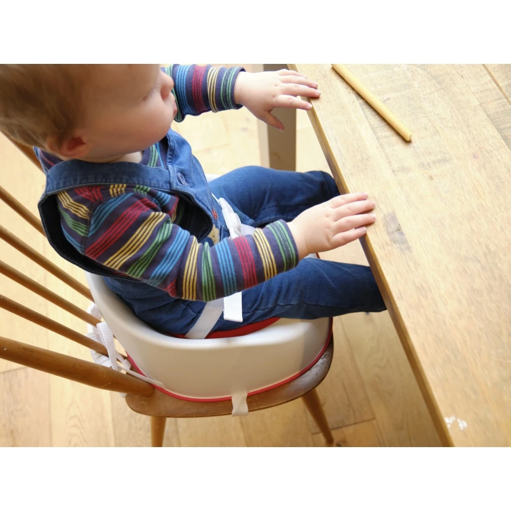 Rehausseur Bébé Rose 3 Rehausseur Bébé Rose – Image 3