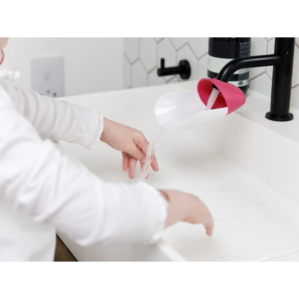 Set De 2 Extensions De Robinet Gris/rose 4 Set De 2 Extensions De Robinet Gris/rose – Image 4