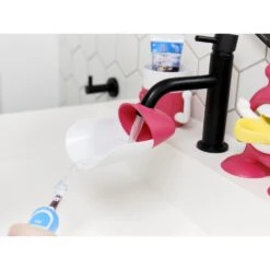 Set De 2 Extensions De Robinet Gris/rose 15 Set De 2 Extensions De Robinet Gris/rose -Allobébé pl070001730 4