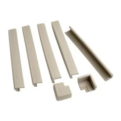 Kit Protection Cheminée Mousse Gris Clair