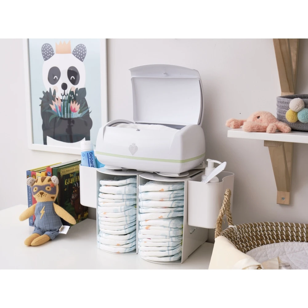 Dispositif Rangement De Couches Modulable Blanc 5 Dispositif Rangement De Couches Modulable Blanc – Image 5