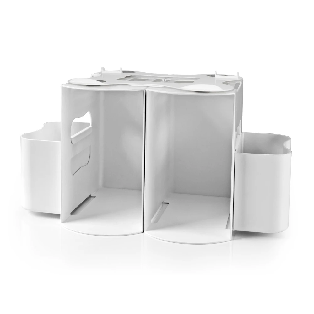 Dispositif Rangement De Couches Modulable Blanc 6 Dispositif Rangement De Couches Modulable Blanc – Image 6