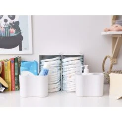 Dispositif Rangement De Couches Modulable Blanc 19 Dispositif Rangement De Couches Modulable Blanc -Allobébé pl091303512 8