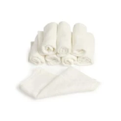 Set De 8 Lingettes Réutilisables En Bambou Warm