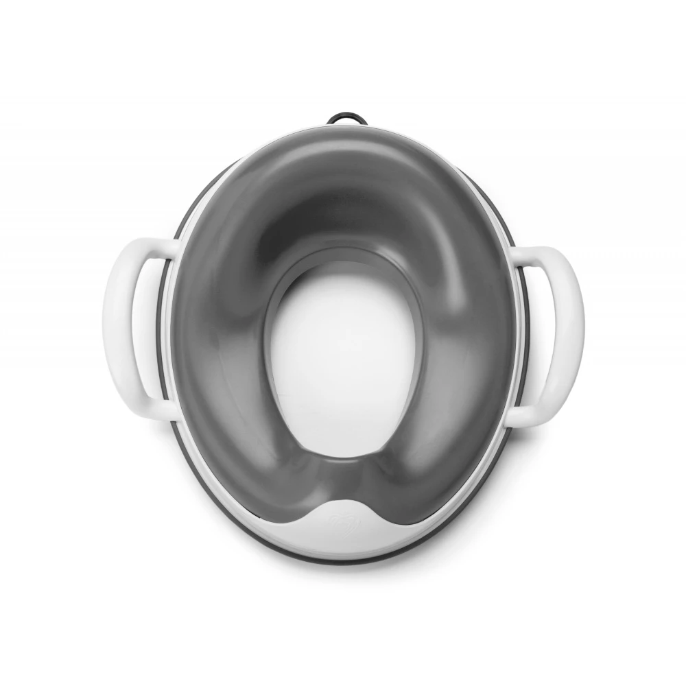 Réducteur Toilette Bébé Weepod Gris/blanc 2 Réducteur Toilette Bébé Weepod Gris/blanc – Image 2
