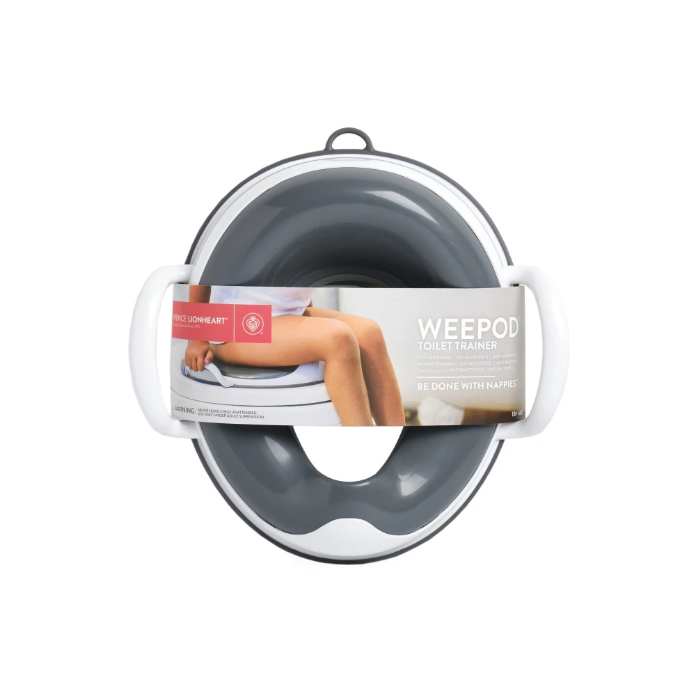 Réducteur Toilette Bébé Weepod Gris/blanc 8 Réducteur Toilette Bébé Weepod Gris/blanc – Image 8
