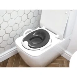 Réducteur Toilette Bébé Weepod Gris Foncé/blanc 10 Réducteur Toilette Bébé Weepod Gris Foncé/blanc -Allobébé pl100004700 2