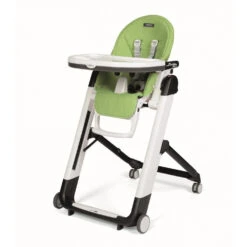 PEG PEREGO Chaise Haute Bébé Siesta Follow Me Wonder Green