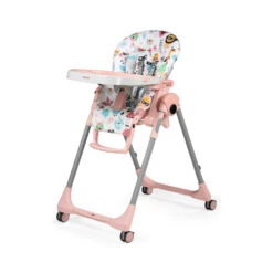 PEG PEREGO Chaise Haute Bébé Prima Pappa Follow Me Super Girl