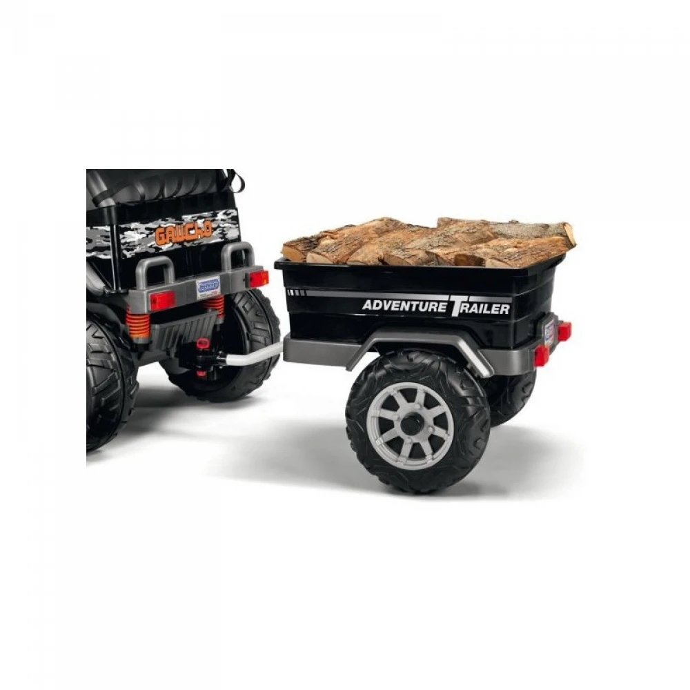 PEG PEREGO Remorque Pour 4x4 électrique Gaucho Et Polaris 2 PEG PEREGO Remorque Pour 4x4 électrique Gaucho Et Polaris – Image 2