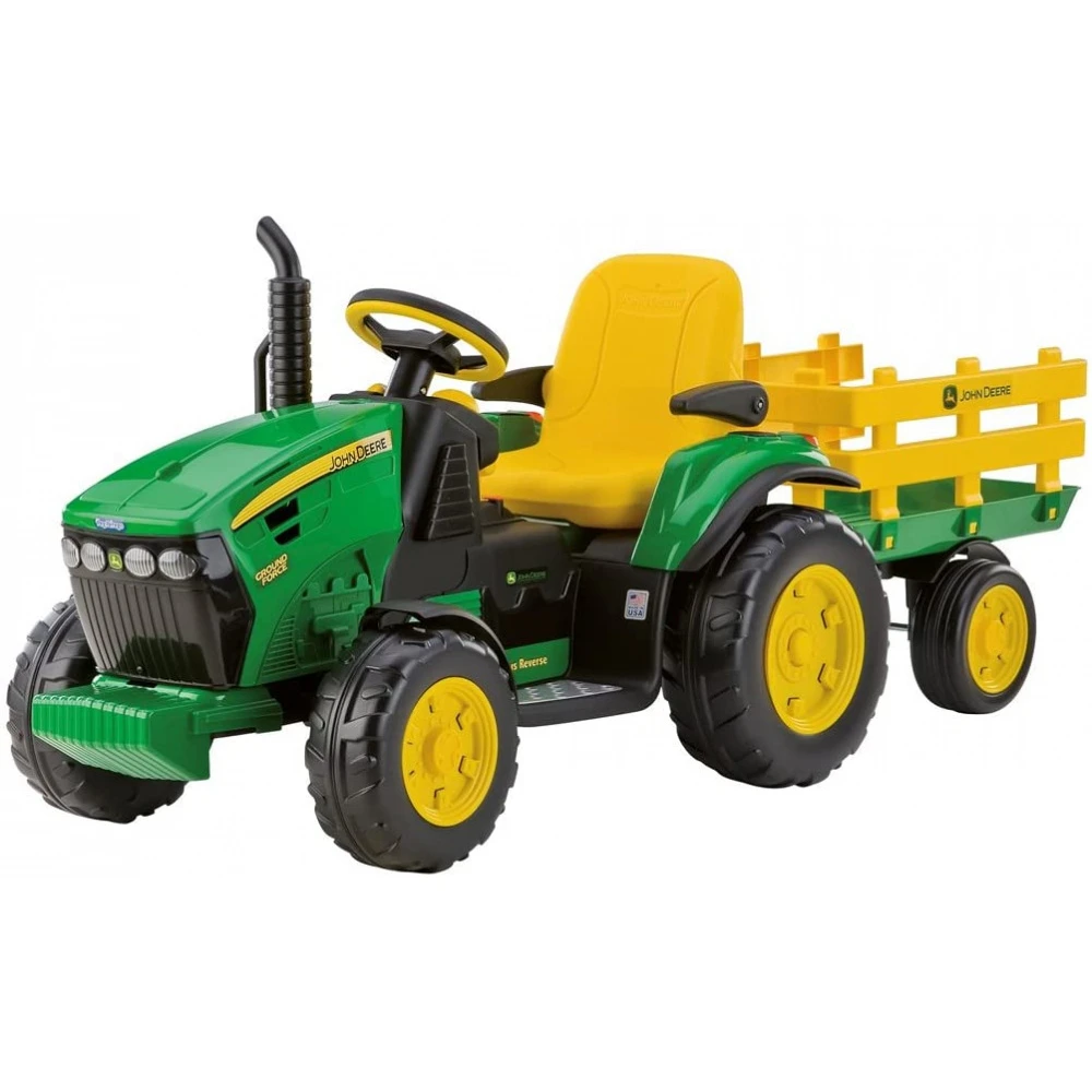 PEG PEREGO Véhicule Tracteur électrique John Deere Ground Force 12v 1 PEG PEREGO Véhicule Tracteur électrique John Deere Ground Force 12v