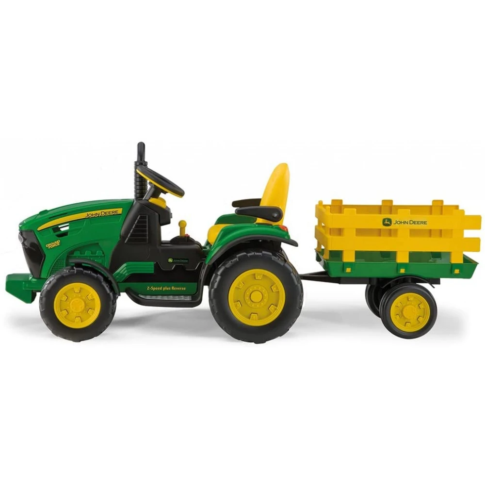 PEG PEREGO Véhicule Tracteur électrique John Deere Ground Force 12v 2 PEG PEREGO Véhicule Tracteur électrique John Deere Ground Force 12v – Image 2