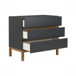 Chambre Trio Lit Bébé 60x120 Cm évolutif En Canapé + Armoire + Commode Avec Plan à Langer Indigo Moonshadow 11 Chambre Trio Lit Bébé 60x120 Cm évolutif En Canapé + Armoire + Commode Avec Plan à Langer Indigo Moonshadow -Allobébé qu061605869 3