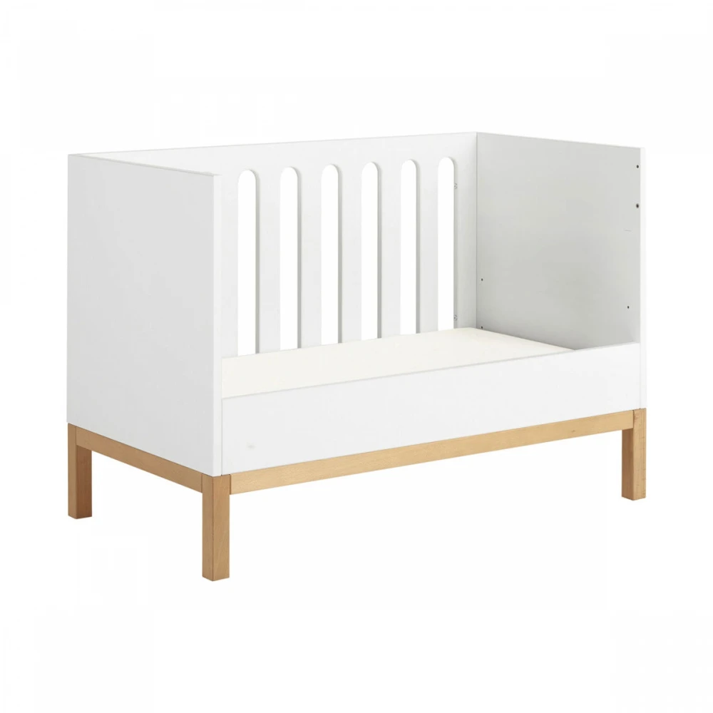 Chambre Trio Lit Bébé 60x120 Cm évolutif En Canapé + Armoire Xl + Commode Avec Plan à Langer Indigo White 3 Chambre Trio Lit Bébé 60x120 Cm évolutif En Canapé + Armoire Xl + Commode Avec Plan à Langer Indigo White – Image 3