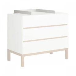 Chambre Trio Lit Bébé 60x120 Cm évolutif En Canapé + Armoire Xl + Commode Avec Plan à Langer Indigo White 10 Chambre Trio Lit Bébé 60x120 Cm évolutif En Canapé + Armoire Xl + Commode Avec Plan à Langer Indigo White -Allobébé qu061608076 3