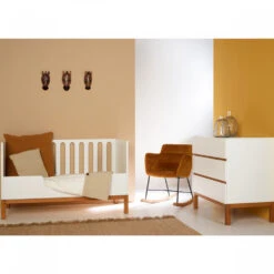 Chambre Trio Lit Bébé 60x120 Cm évolutif En Canapé + Armoire Xl + Commode Avec Plan à Langer Indigo White 13 Chambre Trio Lit Bébé 60x120 Cm évolutif En Canapé + Armoire Xl + Commode Avec Plan à Langer Indigo White -Allobébé qu061608076 6