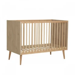 Chambre Trio Lit Bébé 60x120 Cm + Armoire Xl + Commode Avec Plan à Langer Cocoon Natural Oak 13 Chambre Trio Lit Bébé 60x120 Cm + Armoire Xl + Commode Avec Plan à Langer Cocoon Natural Oak -Allobébé qu061652317 6