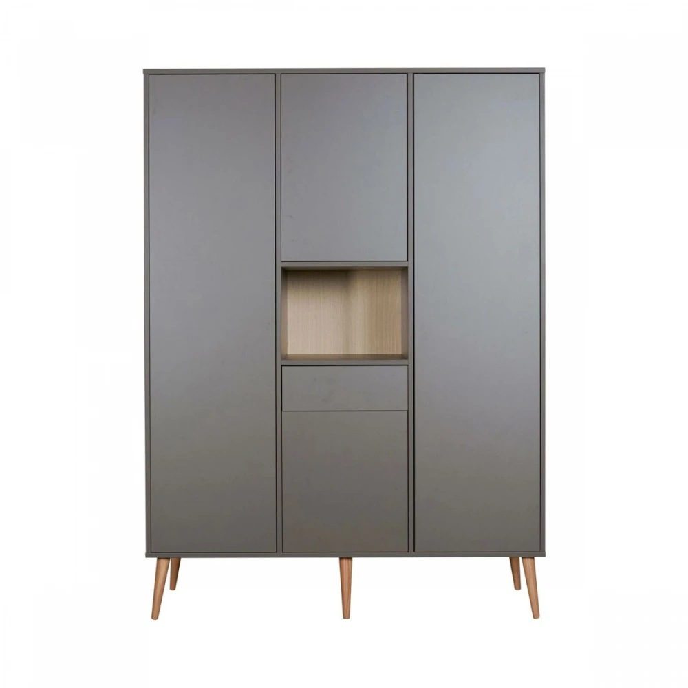Chambre Trio Lit Bébé 70x140 Cm évolutif En Lit Enfant + Armoire Xl + Commode Avec Plan à Langer Cocoon Moss 3 Chambre Trio Lit Bébé 70x140 Cm évolutif En Lit Enfant + Armoire Xl + Commode Avec Plan à Langer Cocoon Moss – Image 3