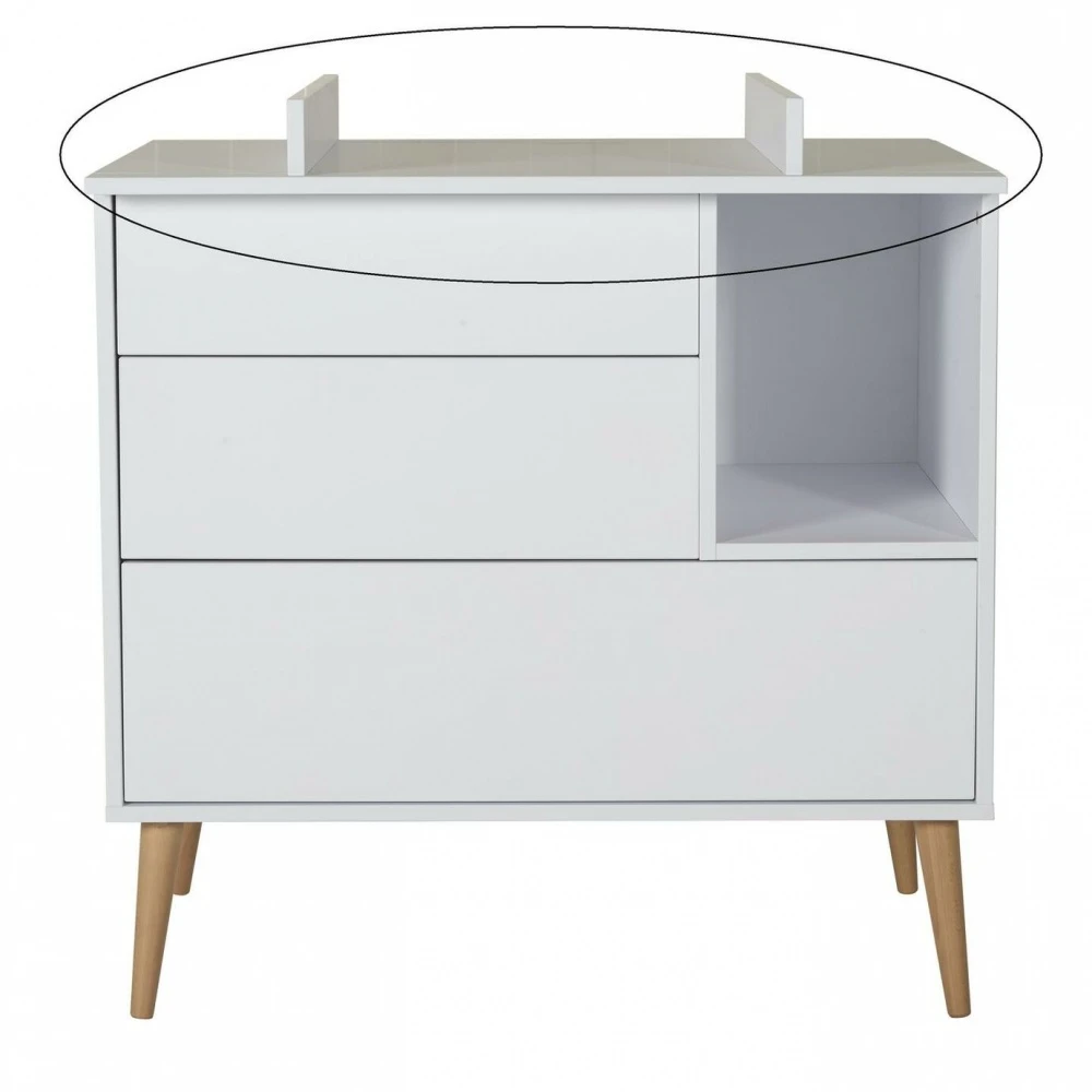 Plan à Langer Pour Commode Cocoon Ice White 3 Plan à Langer Pour Commode Cocoon Ice White – Image 3